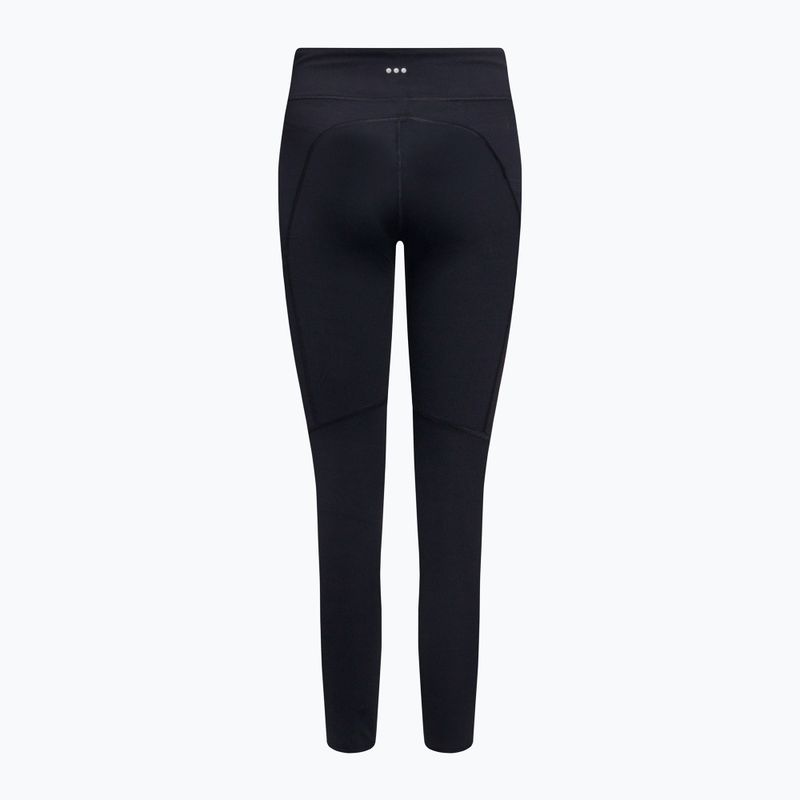 Leggings da corsa da donna Saucony Fortify Crop nero 2