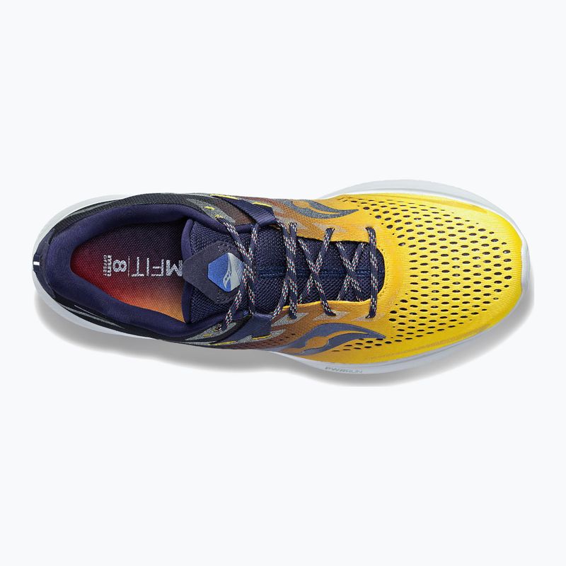 Scarpe da corsa Saucony Ride 15 night lite da uomo 11