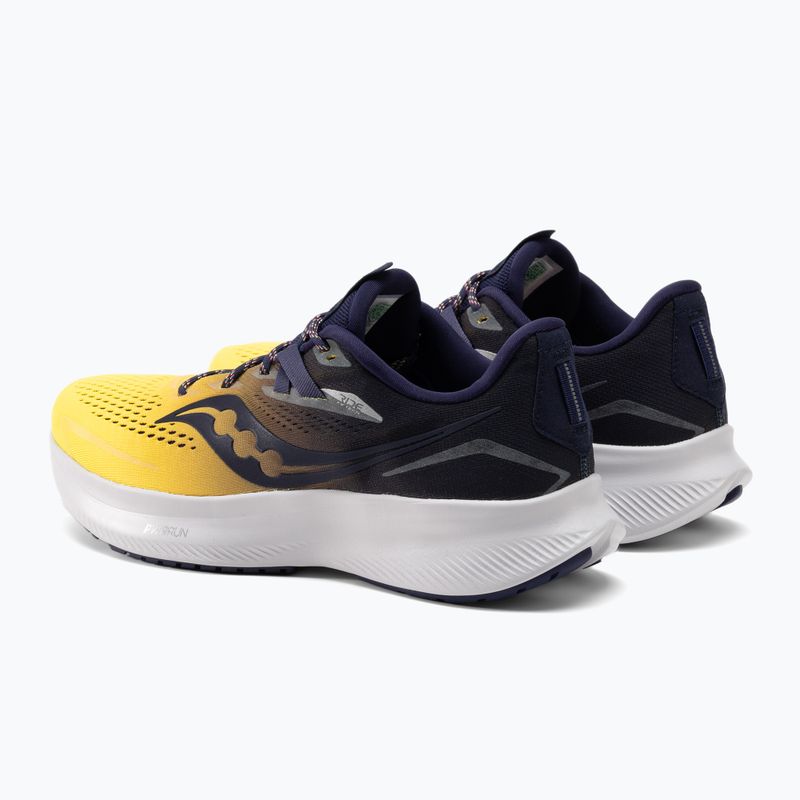 Scarpe da corsa Saucony Ride 15 night lite da uomo 3