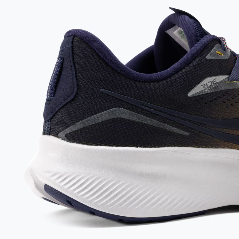 Scarpe da corsa Saucony Ride 15 night lite da uomo 8