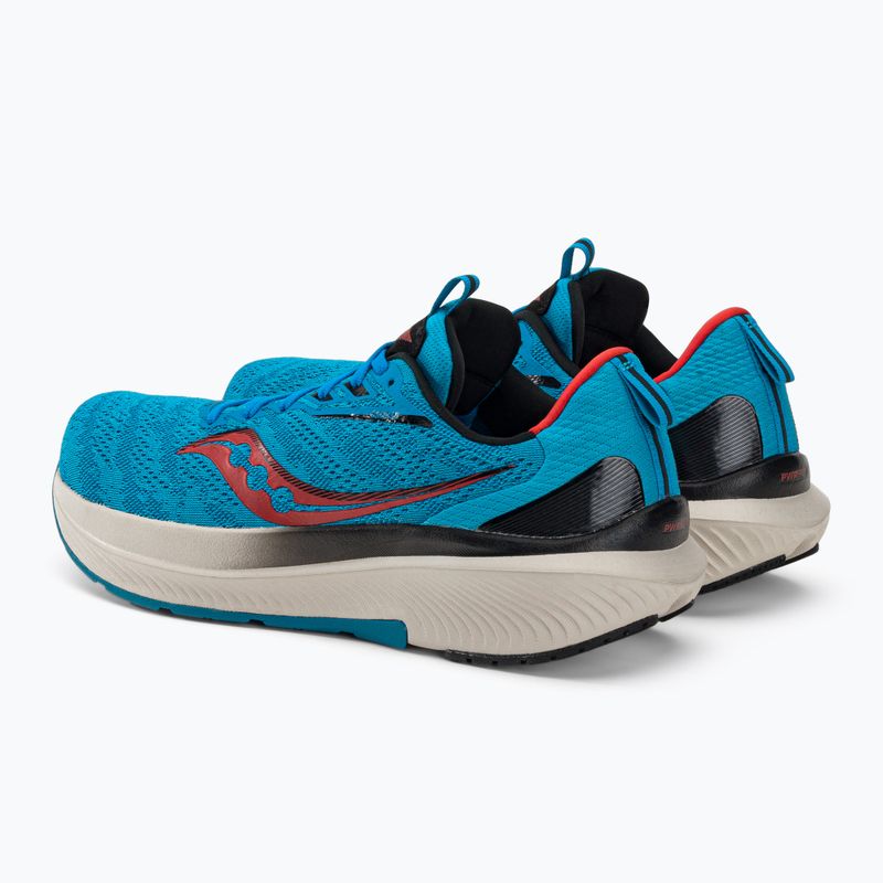 Scarpe da corsa Saucony Echelon 9 ocean/redrock uomo 3