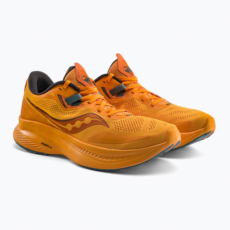 Scarpe da corsa Saucony Guide 15 oro/summit per uomo 5
