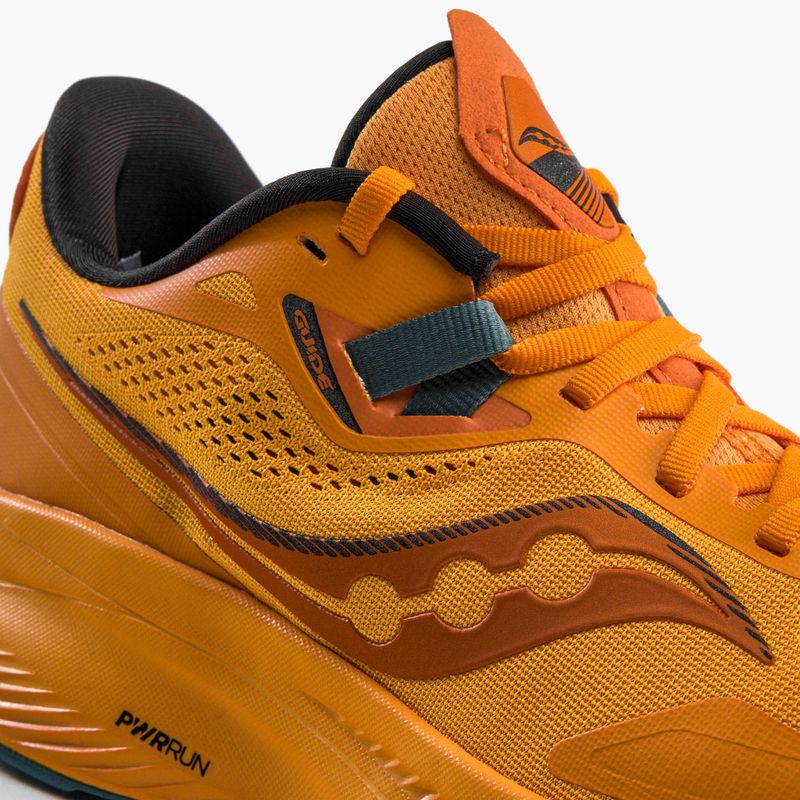Scarpe da corsa Saucony Guide 15 oro/summit per uomo 8