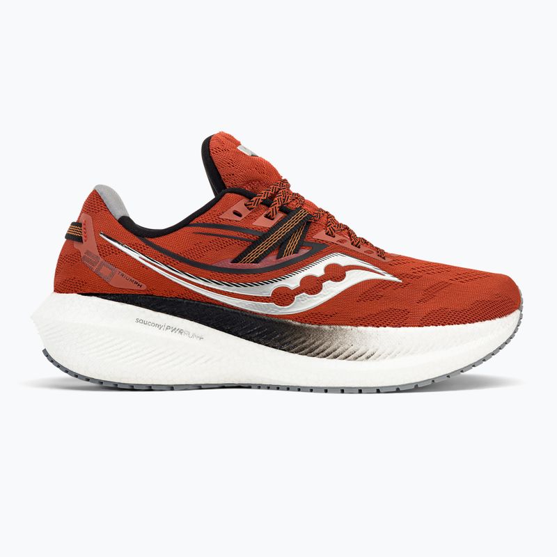 Scarpe da corsa Saucony Triumph 20 lava/fossile per uomo 2