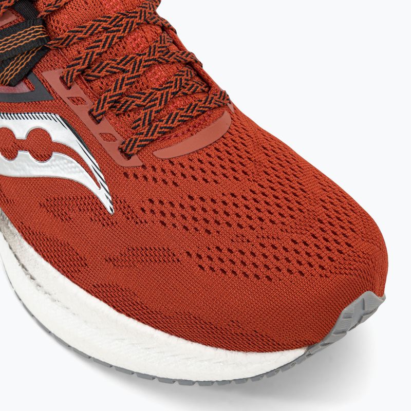 Scarpe da corsa Saucony Triumph 20 lava/fossile per uomo 7