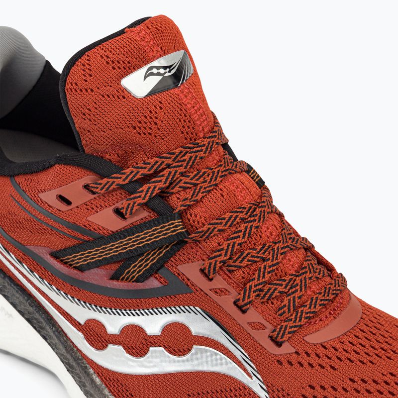 Scarpe da corsa Saucony Triumph 20 lava/fossile per uomo 8