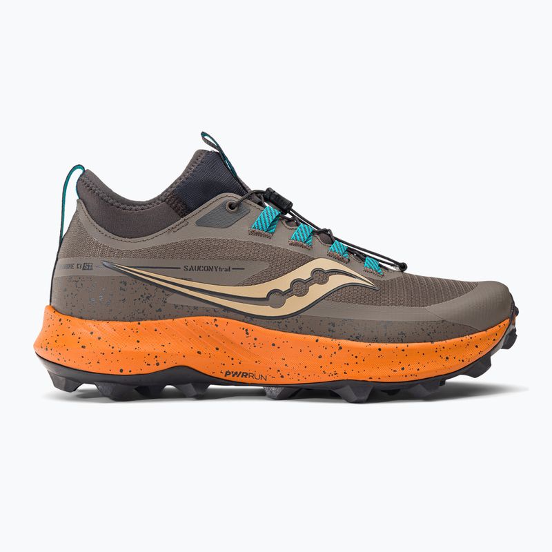 Scarpe da corsa da uomo Saucony Peregrine 13 St umber/basalt 2