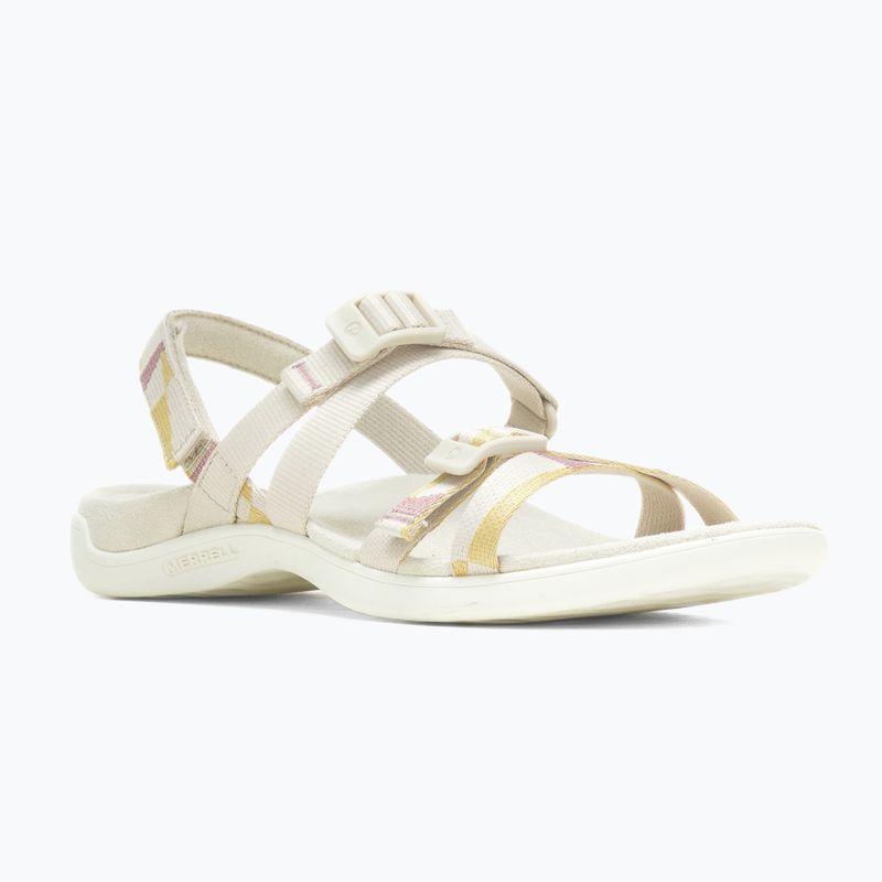 Sandali da trekking da donna Merrell District 3 Backstrap Web oyster 10