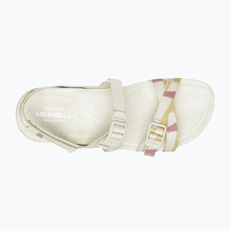 Sandali da trekking da donna Merrell District 3 Backstrap Web oyster 14