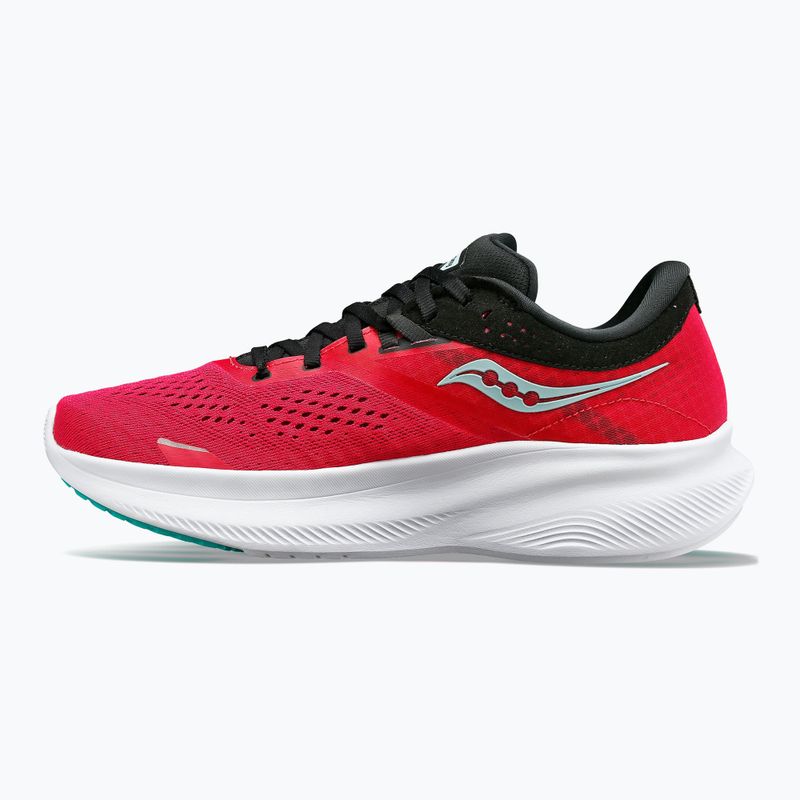 Scarpe da corsa da donna Saucony Ride 16 rosa/nero 13