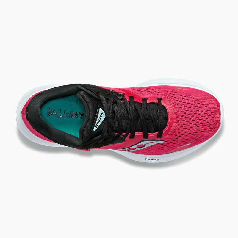 Scarpe da corsa da donna Saucony Ride 16 rosa/nero 14