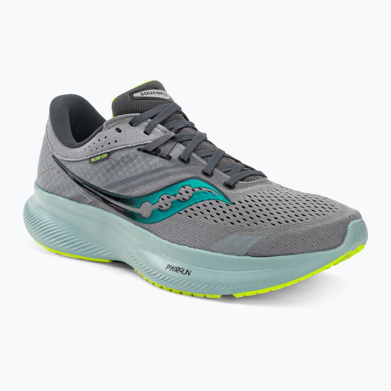 Scarpe da corsa Saucony Ride 16 fossile/palma da uomo