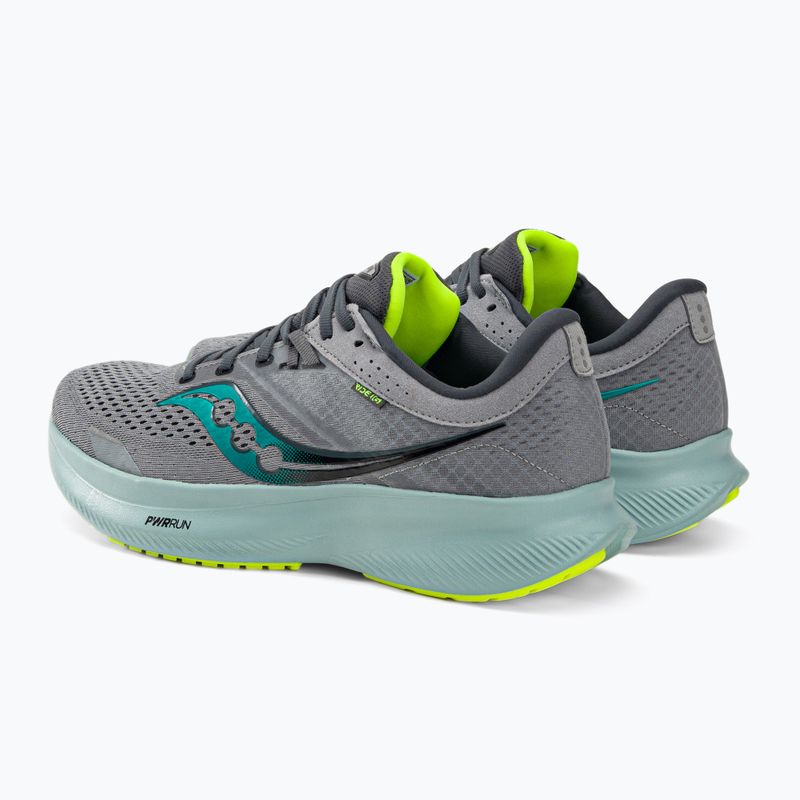 Scarpe da corsa Saucony Ride 16 fossile/palma da uomo 3