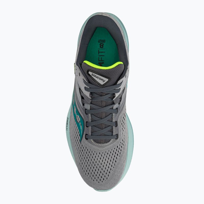 Scarpe da corsa Saucony Ride 16 fossile/palma da uomo 6