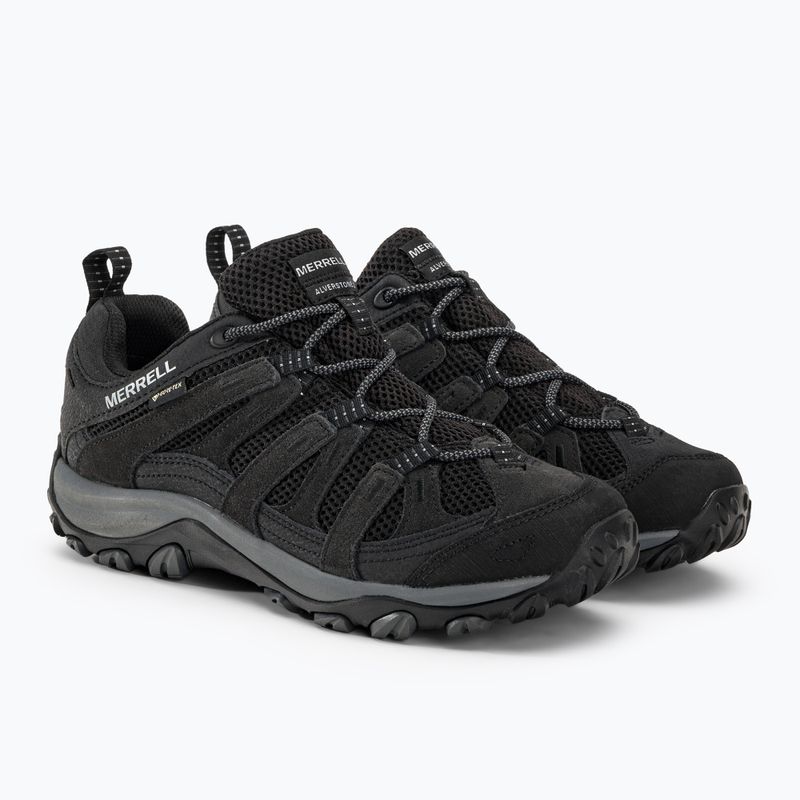 Scarpe da trekking da uomo Merrell Alverstone 2 GTX nero/nero 4