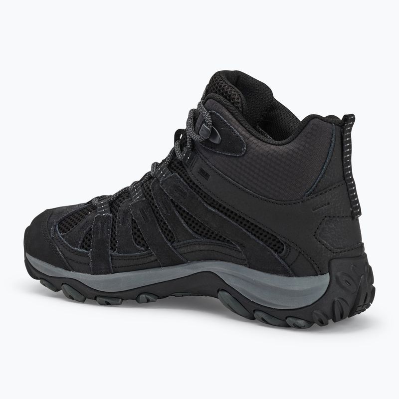 Scarpe da trekking da uomo Merrell Alverstone 2 Mid GTX nero/nero 3