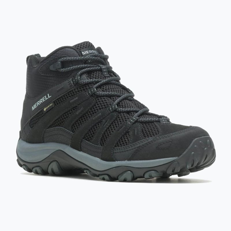 Scarpe da trekking da uomo Merrell Alverstone 2 Mid GTX nero/nero 8