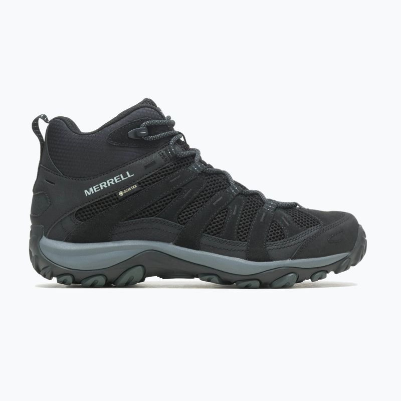 Scarpe da trekking da uomo Merrell Alverstone 2 Mid GTX nero/nero 9