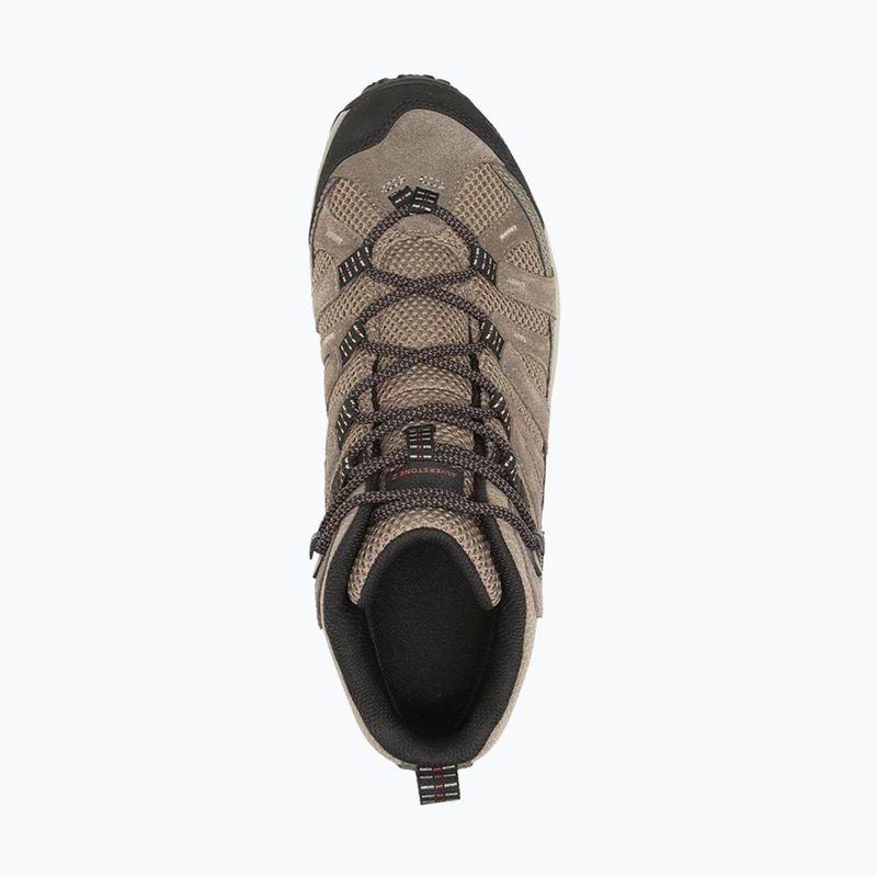 Scarpe da trekking da uomo Merrell Alverstone 2 Mid WP boulder/brindle 10