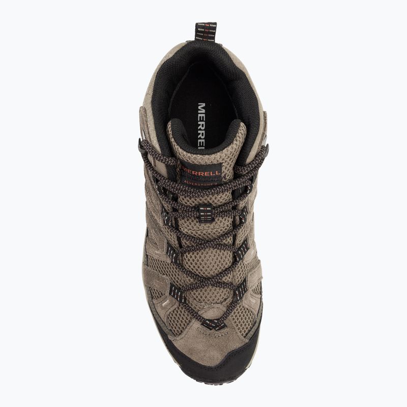 Scarpe da trekking da uomo Merrell Alverstone 2 Mid WP boulder/brindle 6