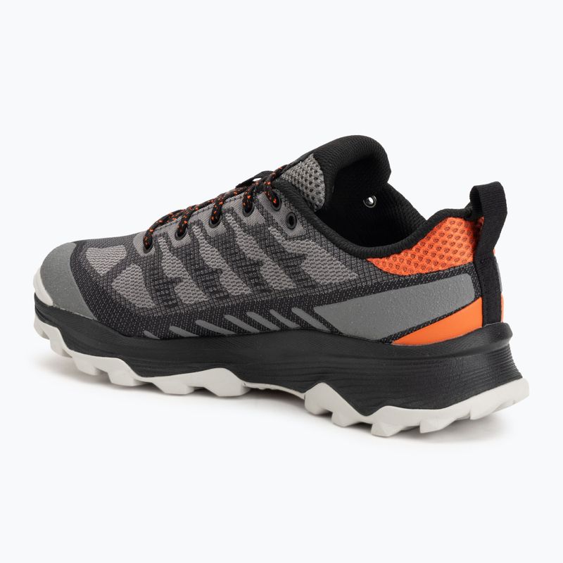 Merrell Speed Eco, scarpe da trekking da uomo, antracite/tangerino 3