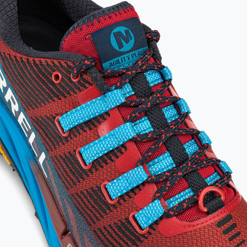 Merrell Agility Peak 4, scarpe da corsa dahlia/tahoe da uomo 9