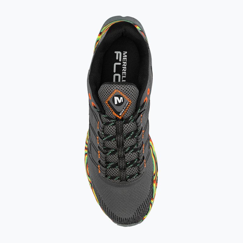 Scarpe da corsa Merrell Fly Moab Flight rock/arancione da uomo 7
