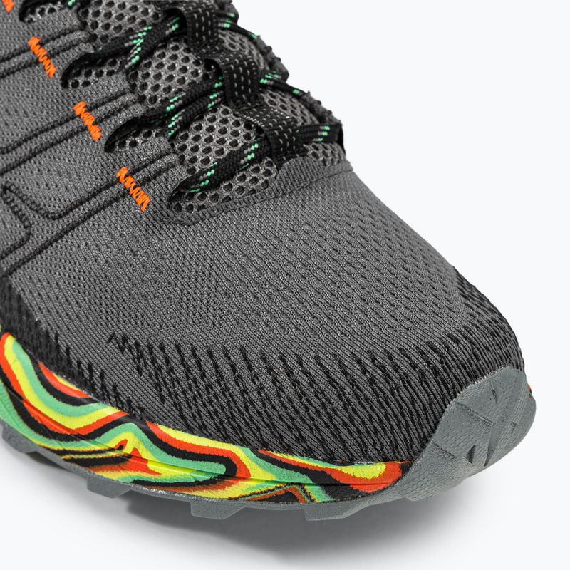 Scarpe da corsa Merrell Fly Moab Flight rock/arancione da uomo 8