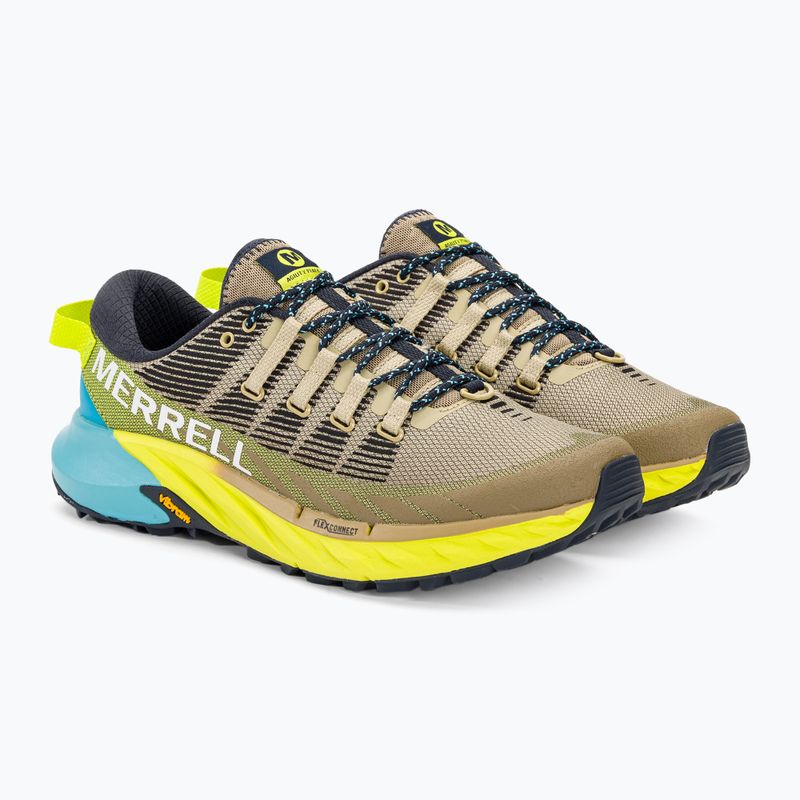 Scarpe da corsa Merrell Agility Peak 4 incense/hi viz da donna 4