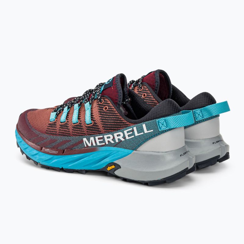 Scarpe da corsa Merrell Agility Peak 4 cabernet/atollo da donna 3