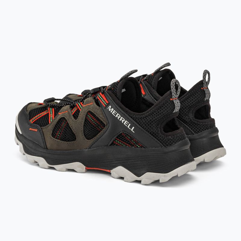 Scarpe da trekking da uomo Merrell Speed Strike LTR Sieve nero/tangerino 3