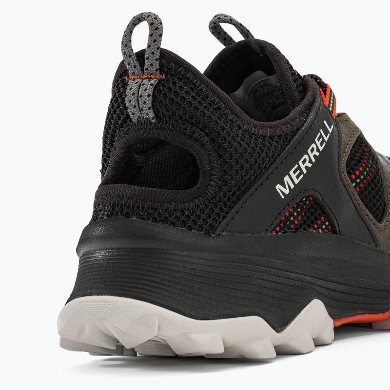 Scarpe da trekking da uomo Merrell Speed Strike LTR Sieve nero/tangerino 9