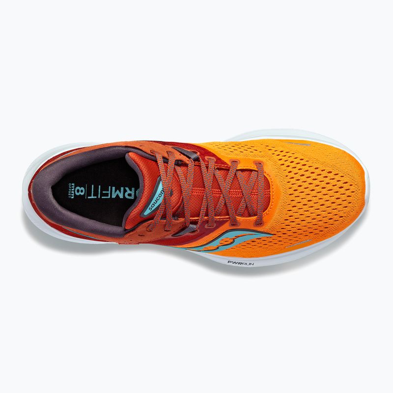 Scarpe da corsa Saucony Ride 16 marigold/lava da uomo 14
