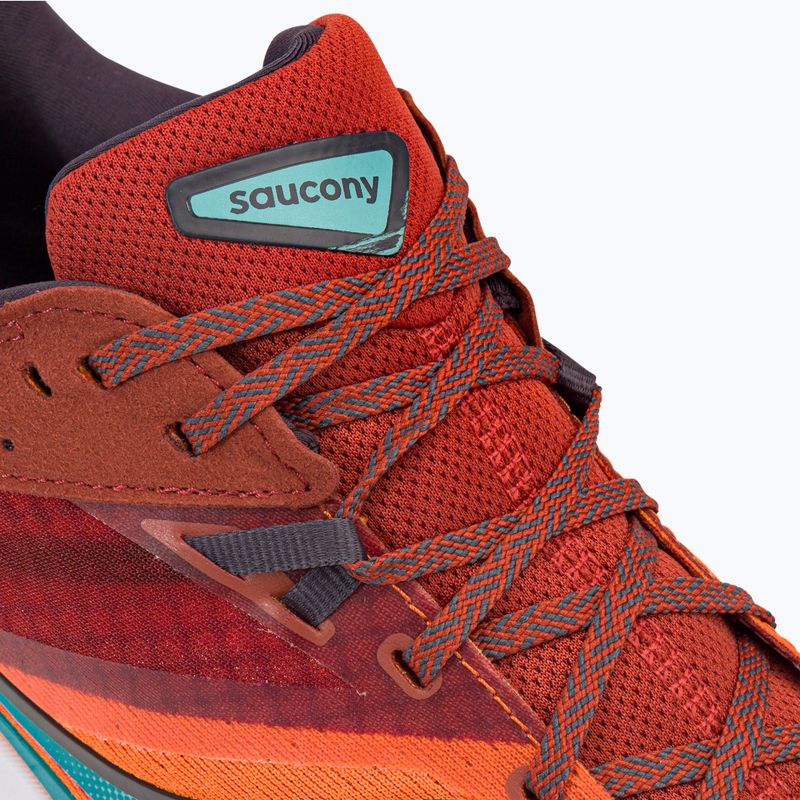 Scarpe da corsa Saucony Ride 16 marigold/lava da uomo 8