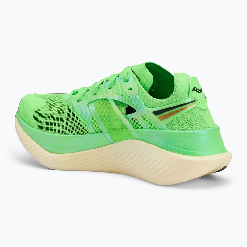 Scarpe da corsa Saucony Endorphine Elite slime da donna 3