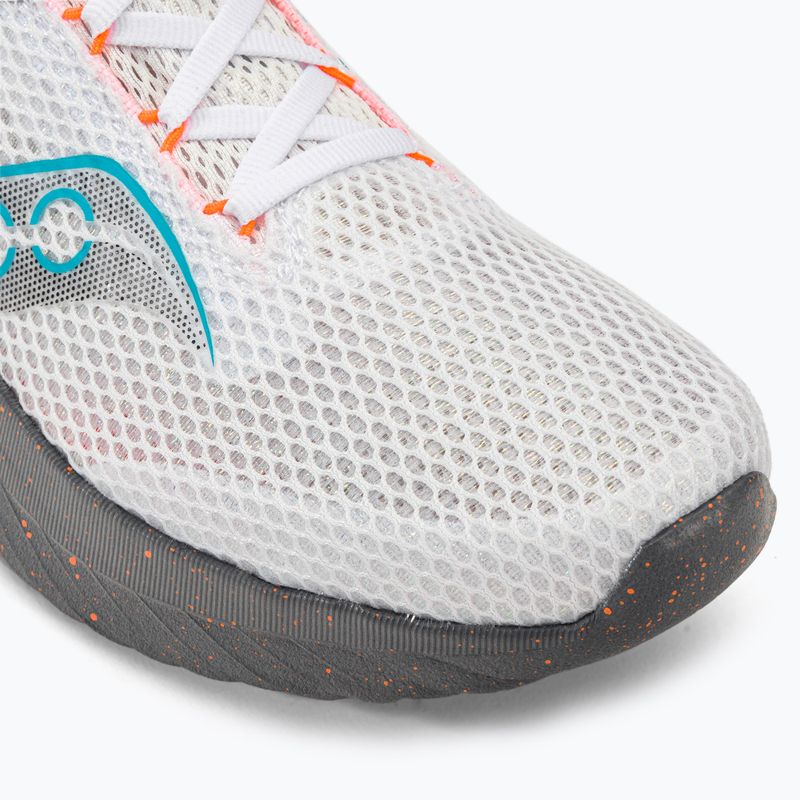 Scarpe da corsa da uomo Saucony Kinvara 14 bianco/grigio 8