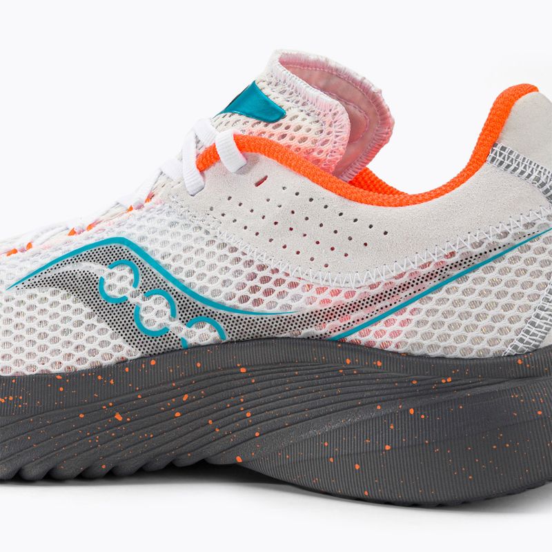 Scarpe da corsa da uomo Saucony Kinvara 14 bianco/grigio 11