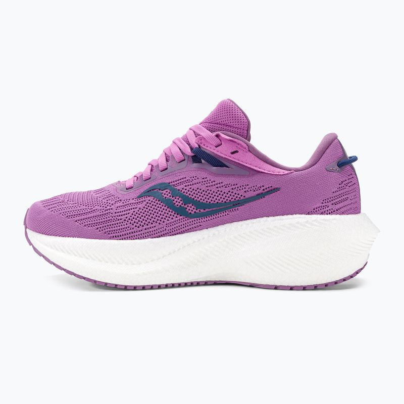 Scarpe da corsa da donna Saucony Triumph 21 uva/indaco 3