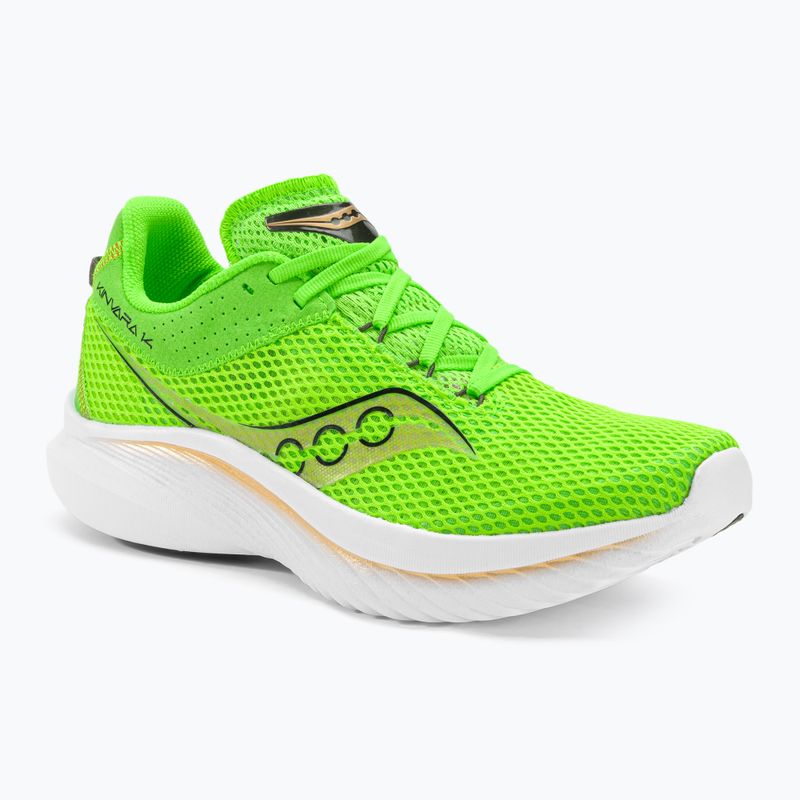 Scarpe da corsa Saucony Kinvara 14 slime/gold da uomo