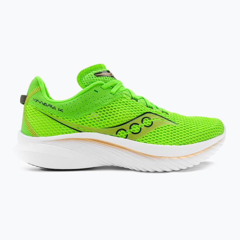 Scarpe da corsa Saucony Kinvara 14 slime/gold da uomo 3