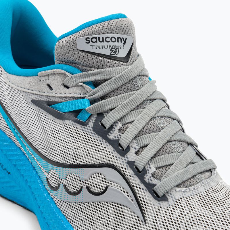 Scarpe da corsa da uomo Saucony Triumph 21 echo silver 9