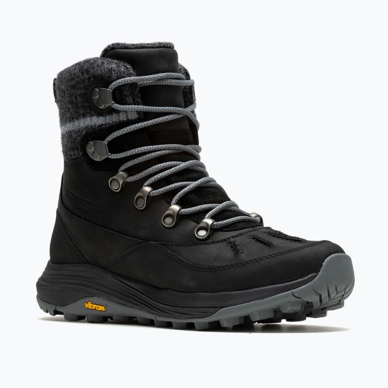 Stivali da neve da uomo Merrell Siren 4 Thermo Mid Zip WP black