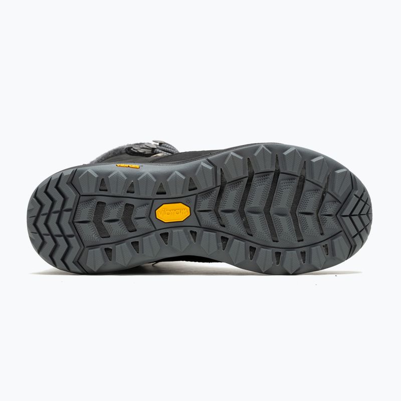 Stivali da neve da uomo Merrell Siren 4 Thermo Mid Zip WP black 5