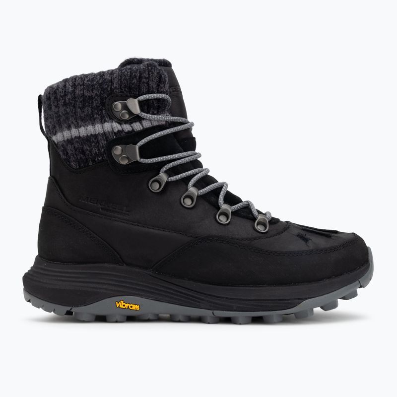 Stivali da neve da uomo Merrell Siren 4 Thermo Mid Zip WP black 2