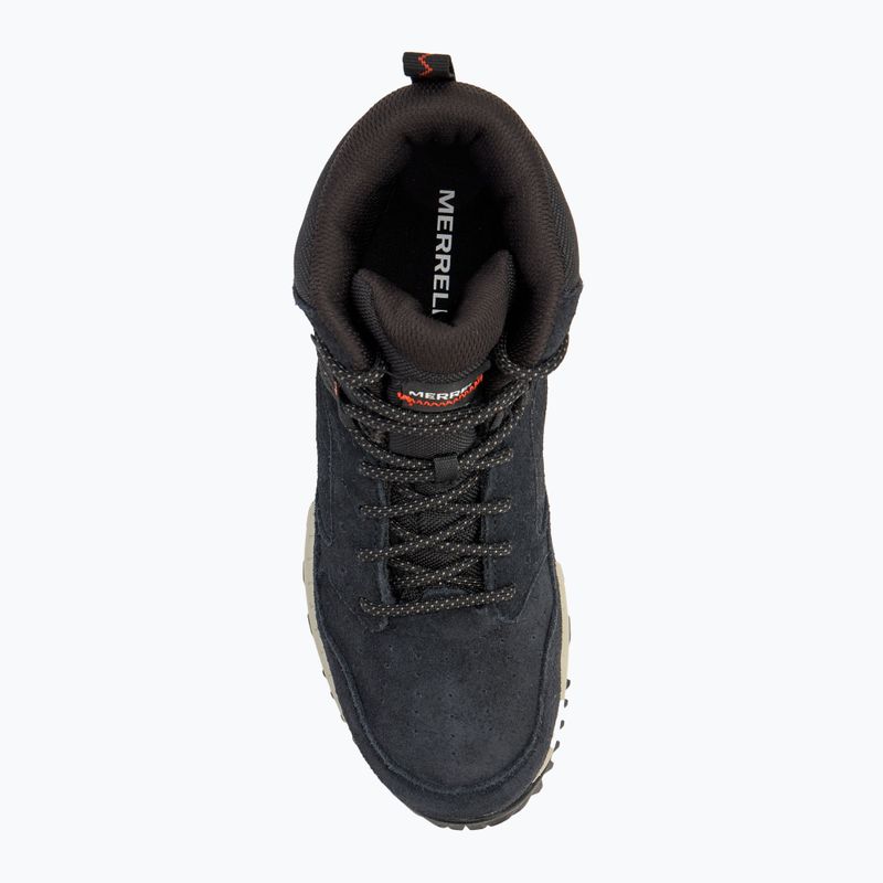 Scarpe da trekking da uomo Merrell Wildwood Mid Ltr Wp nero 5