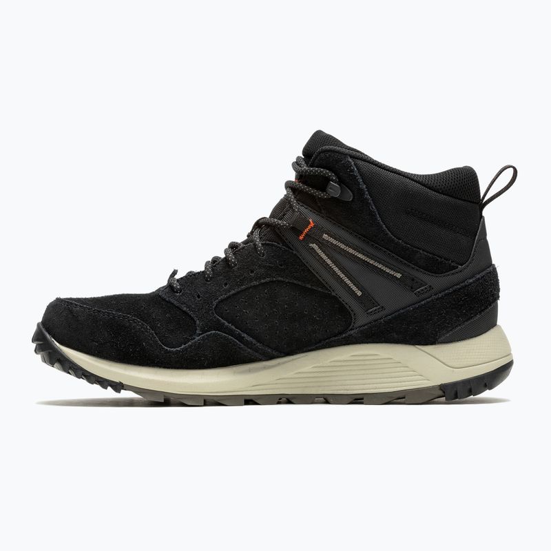 Scarpe da trekking da uomo Merrell Wildwood Mid Ltr Wp nero 10
