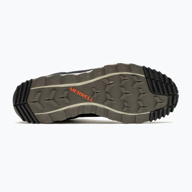 Scarpe da trekking da uomo Merrell Wildwood Mid Ltr Wp nero 12