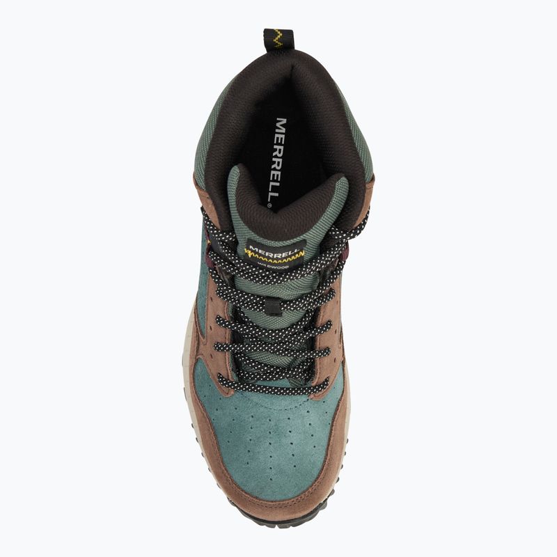 Scarpe da trekking da uomo Merrell Wildwood Mid Ltr Wp forest 5