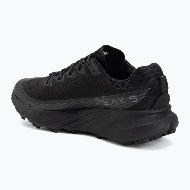 Scarpe da corsa uomo Merrell Agility Peak 5 black/black 3