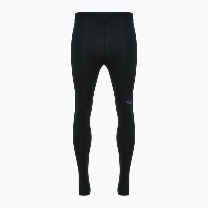 Leggings da corsa da uomo Saucony Fortify nero